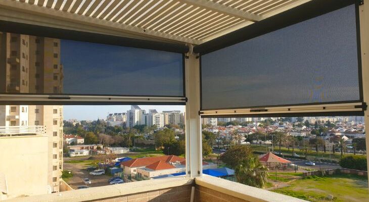 Чем закрыть незастекленный балкон в Израиле