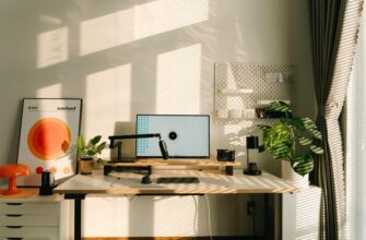 Балкон-офис комфортное рабочее пространство на балконе