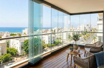 Остекление балконов в Израиле балкон и уютное пространство